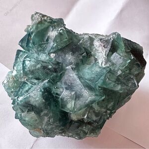 Blue/Green Fluorite Crystal Cluster